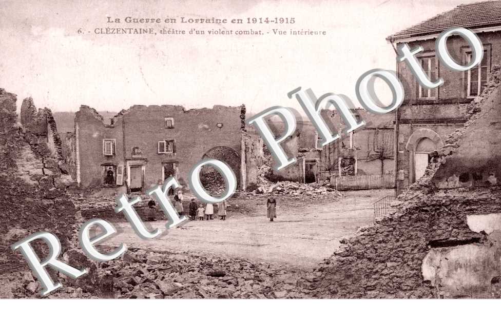Vue interieure - guerre 1914-16