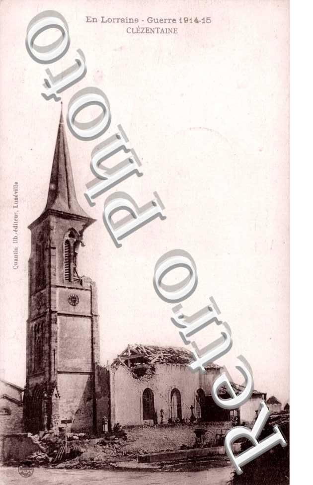 (L'eglise) - guerre 1914-16