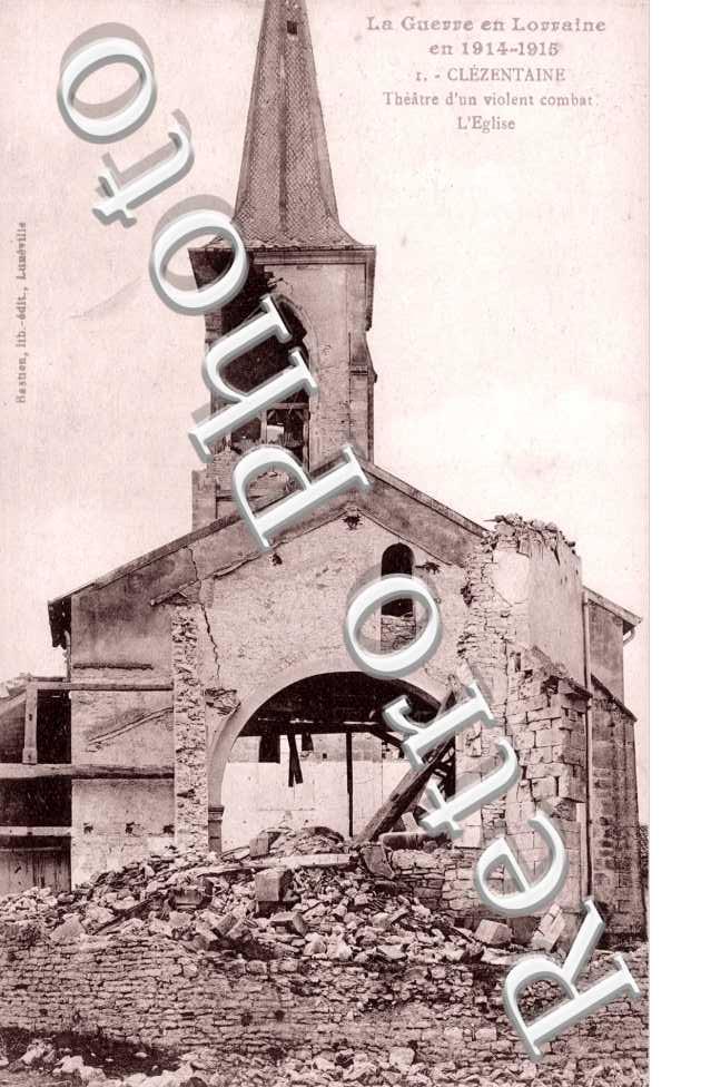 L'eglise - guerre 1914-16