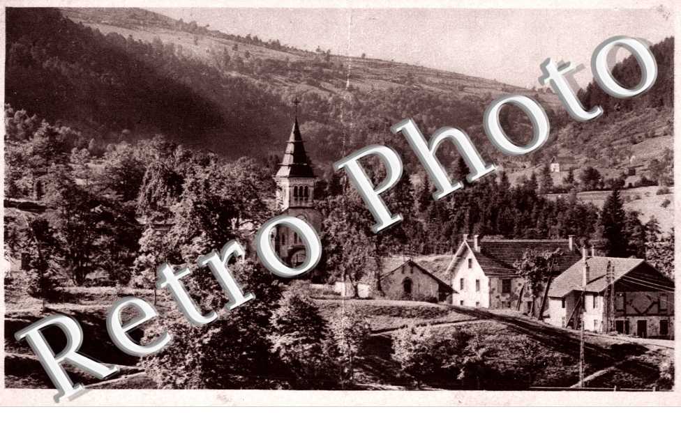 TRAVEXIN-CORNIMONT  l'Eglise et la Vallee des Fenesses