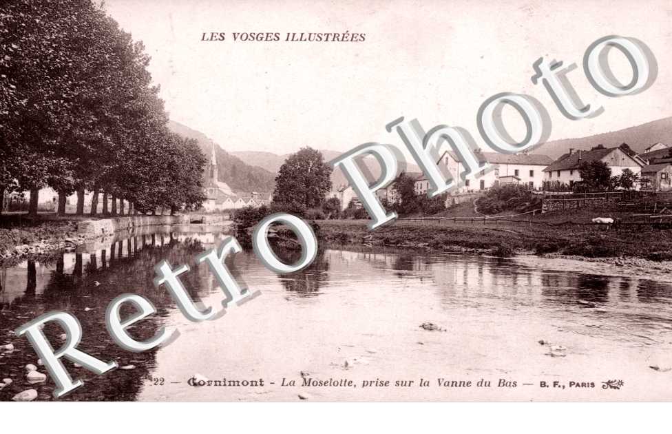 la Moselotte prise sur la Vanne du Bas
