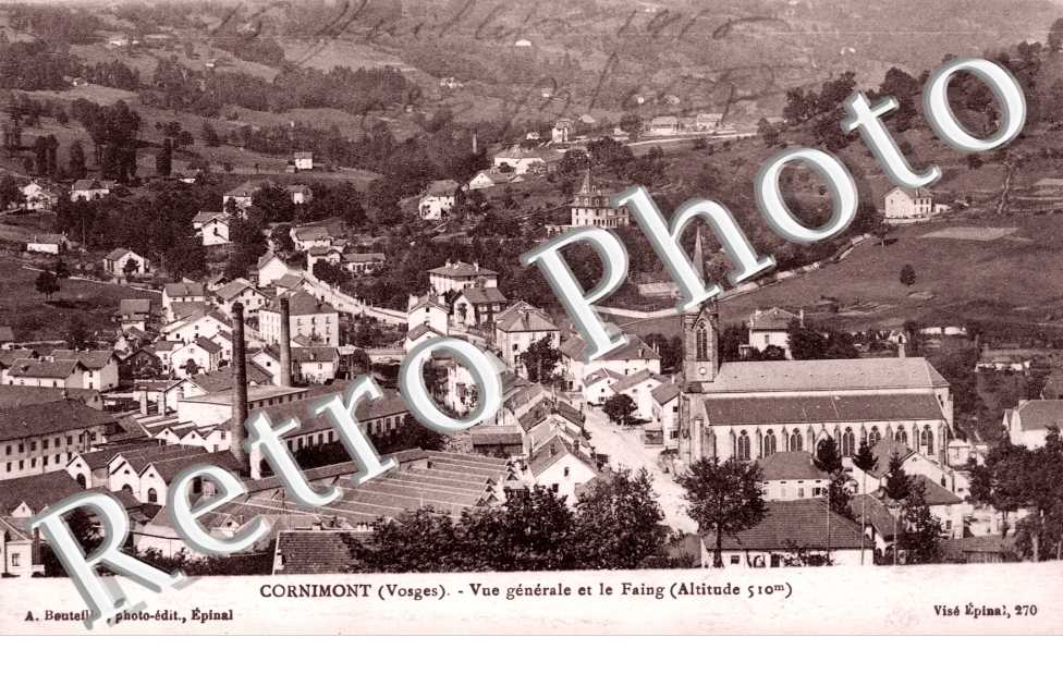 Vue generale et le Faing