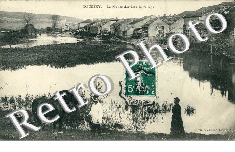 La Meuse derriere le village