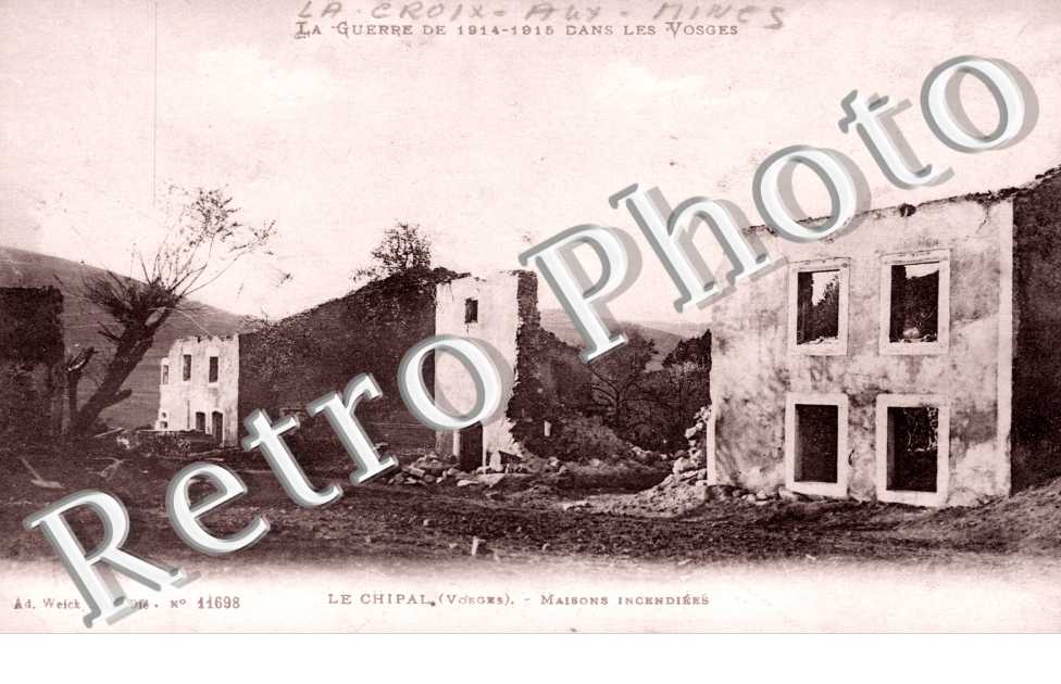 Le Chipal - maison incendiee