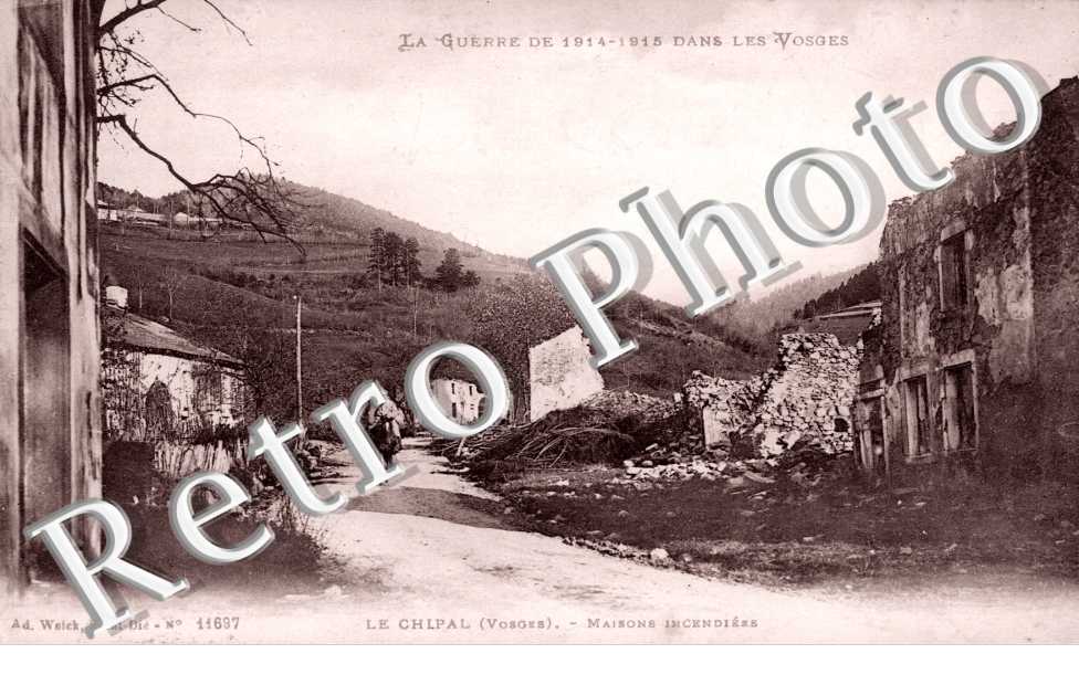 Le Chipal - maison incendiee