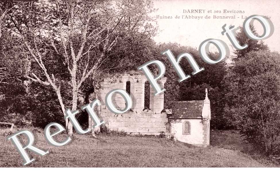 Ruines de l'abbaye de Bonneval - la chapelle
