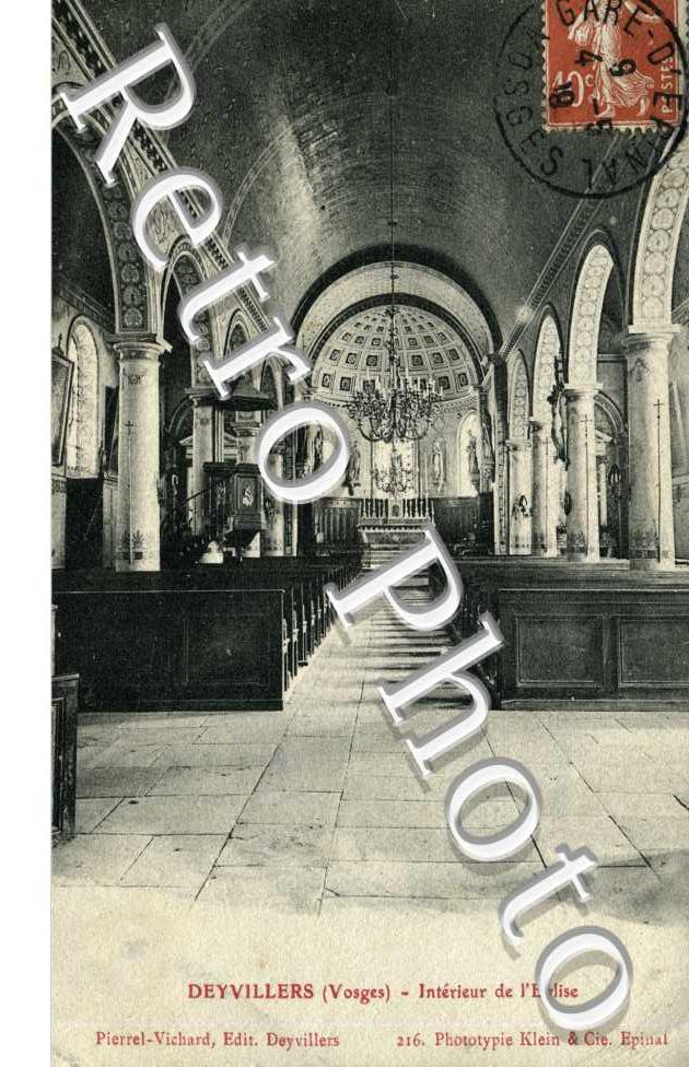 Interieur de l'eglise