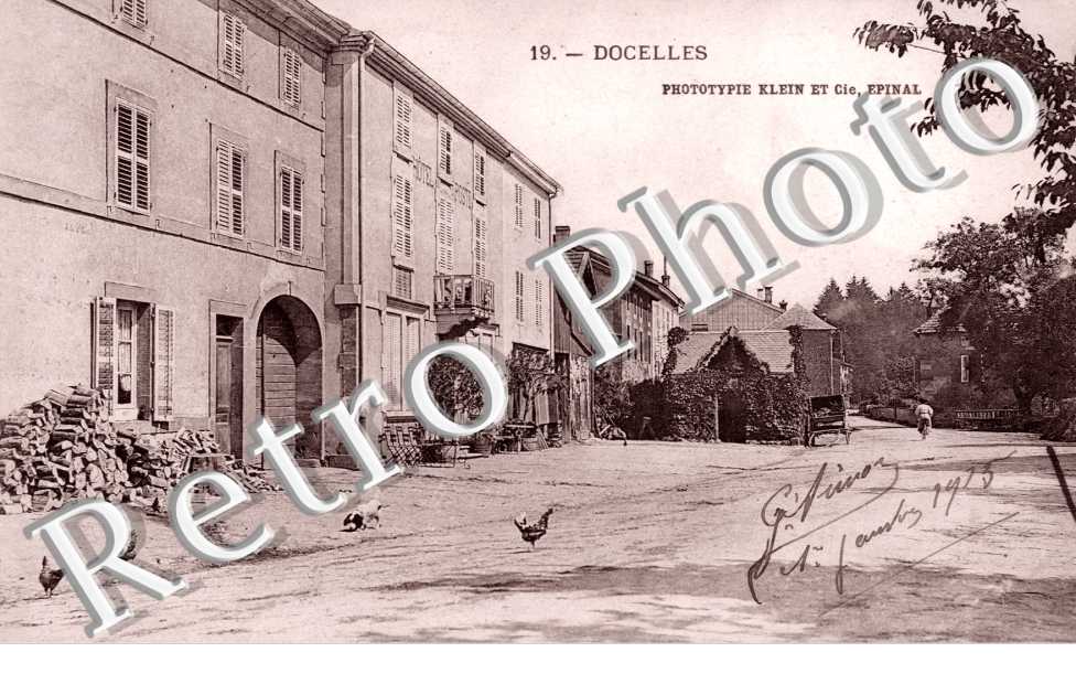 une rue, vue generale