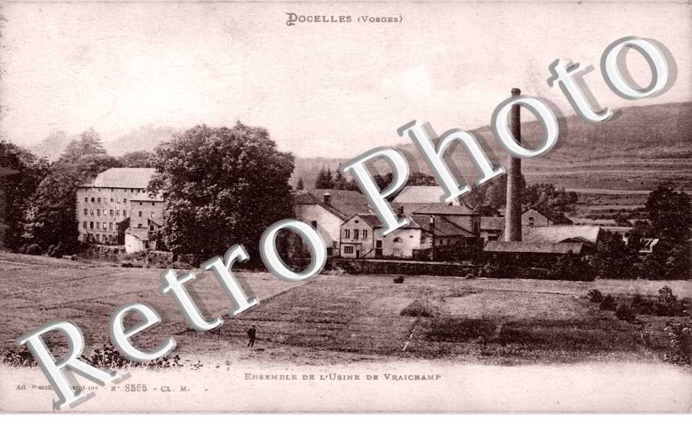Ensemble de l'usine de Vraichamp