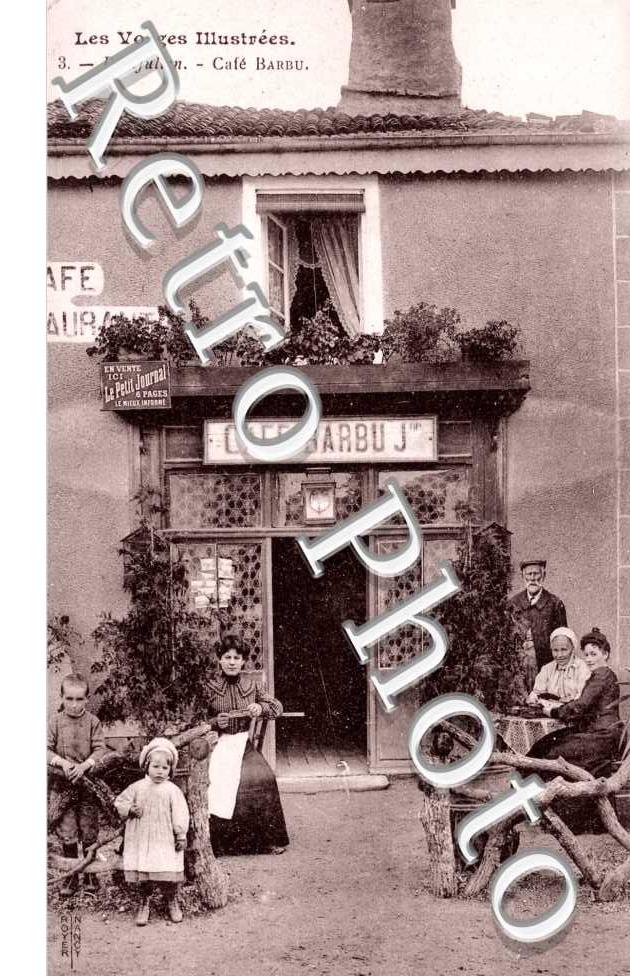 Cafe Barbu - TRES BON ETAT TOP BELLE CARTE