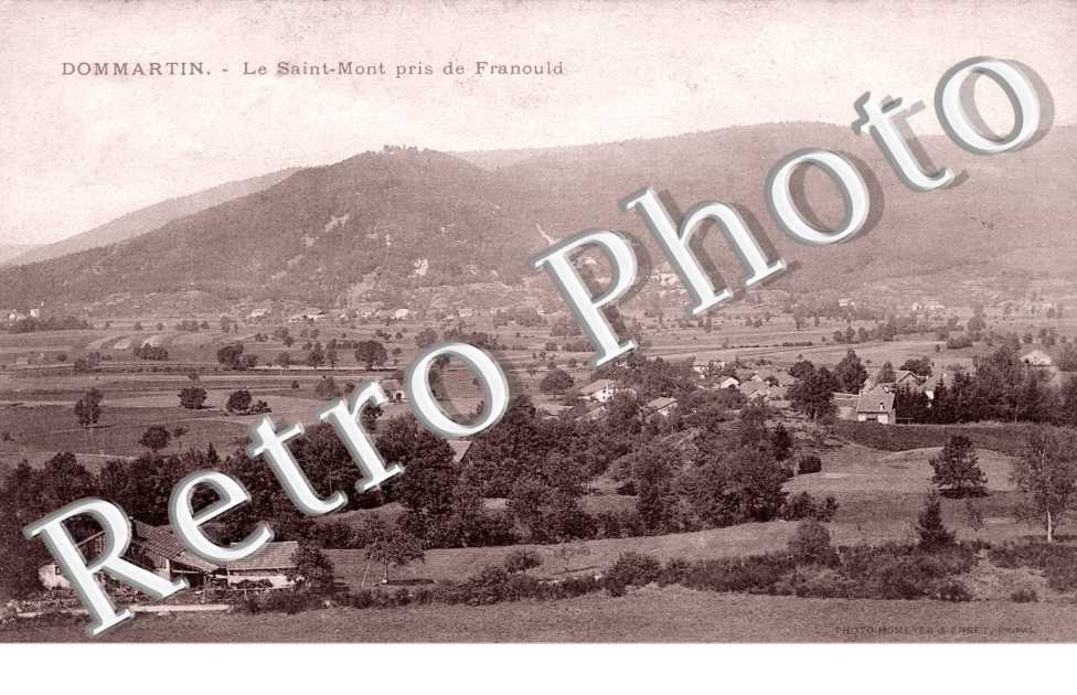 Le Saint-Mont pris de Franould