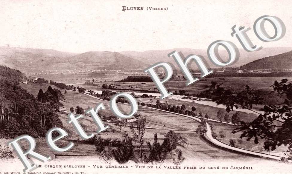 le Cirque d'Eloyes, Vue Generale, Vue de la Vallee prise du Cote de jarmenil