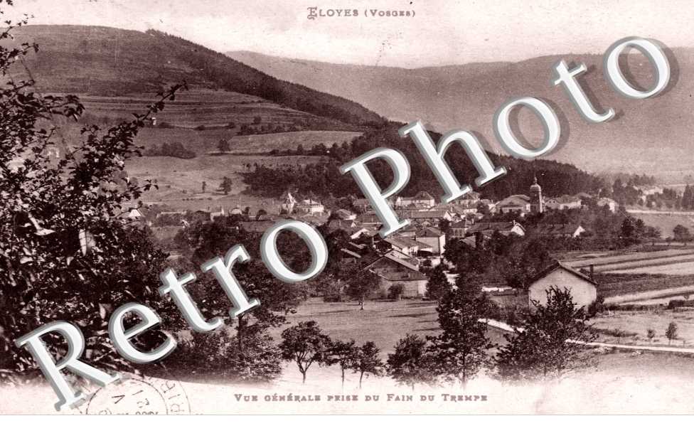 Vue Generale prise du Fain du Trempe