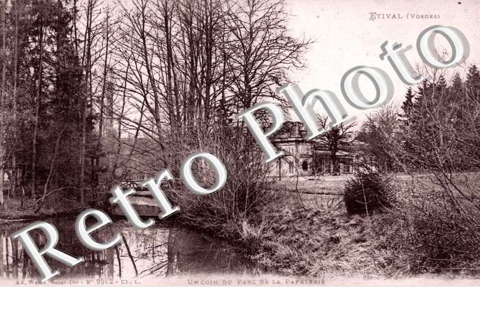 Un coin du parc de la Papeterie