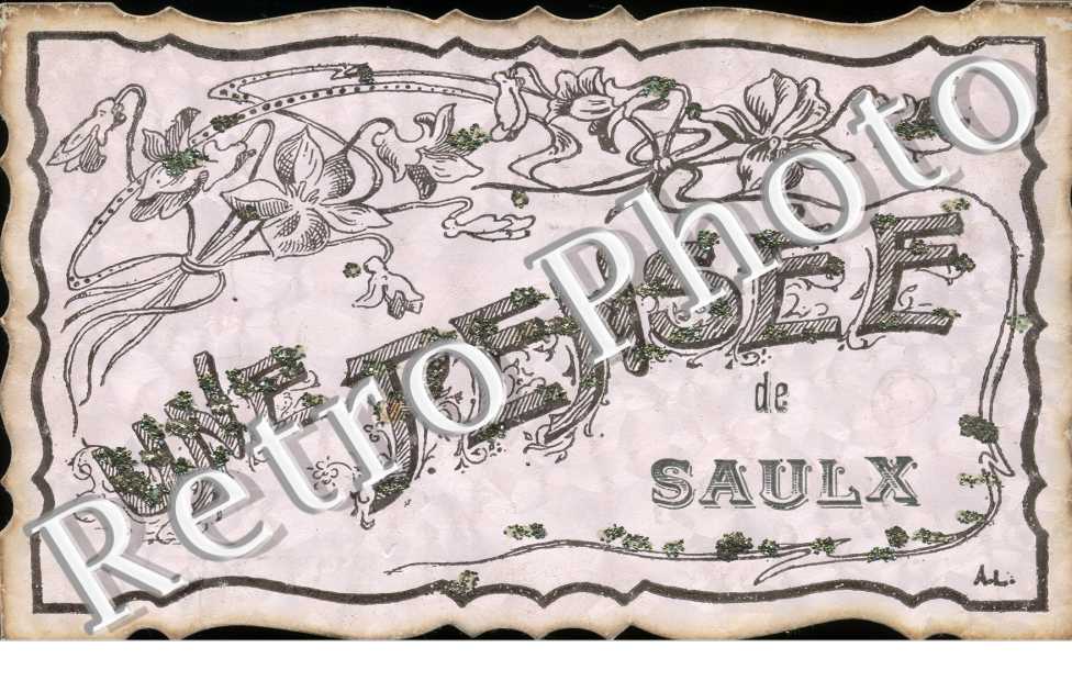 carte souvenir - une pensee de Saulx