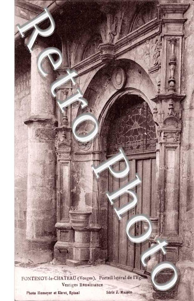 Portail de l'eglise, Vestige Renaissance