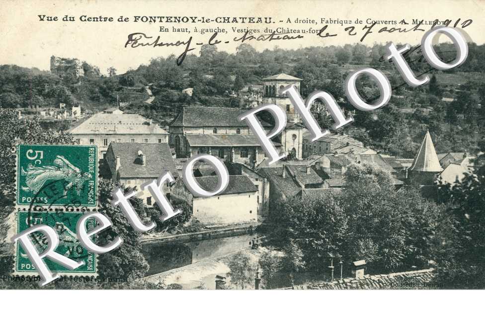 Fabrique de Couverts, Vestiges du Chateau-Fort