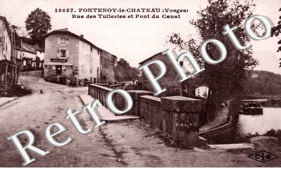 rue Des Tuileries et pont du canal