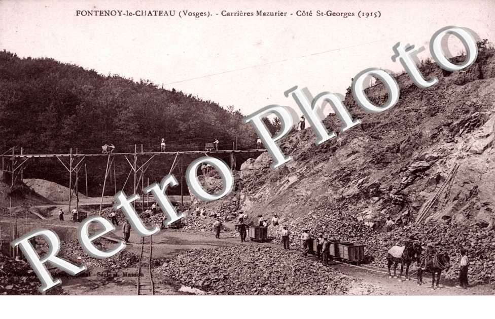 Carriere Mazurier, Cote Saint-Georges (1915)