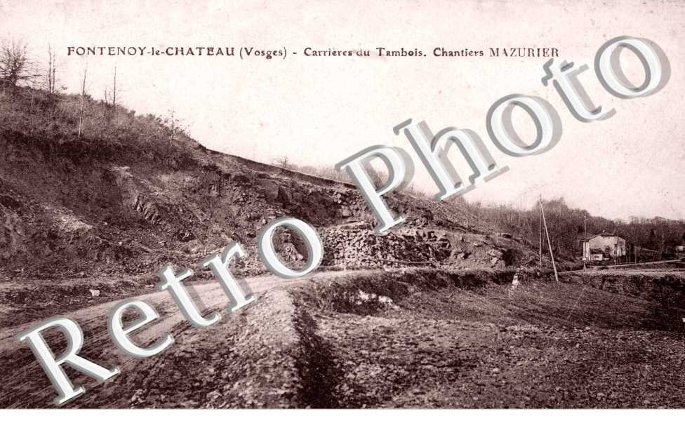 Carrieres du Tambois, Chantiers Mazurier