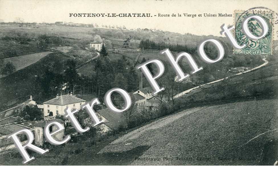 Route de la Vierge et Usines Mathez