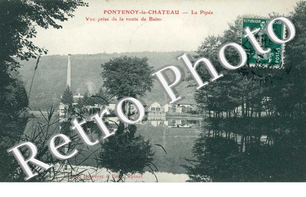 la Pipee, Vue prise de la Route de Bains