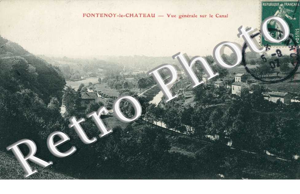 Vue Generale sur le Canal