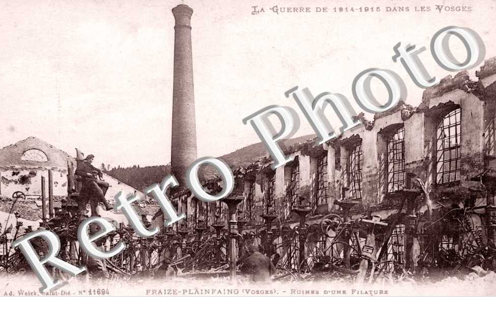 plainfaing - Ruines d'une Filature