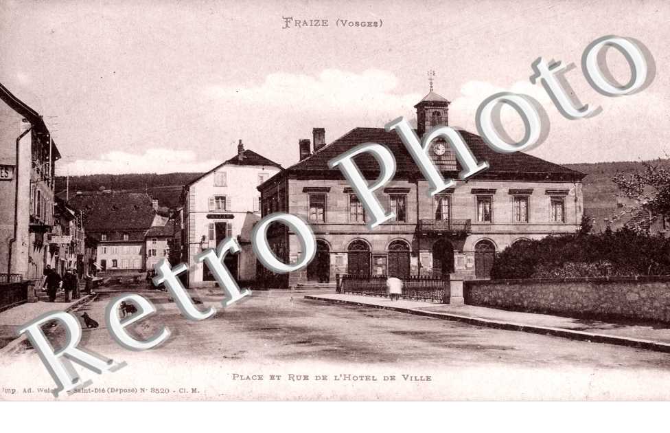 place et rue de l'hôtel de ville