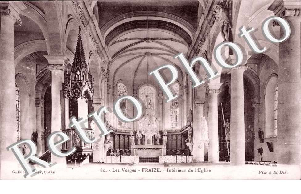 intérieur de l'église