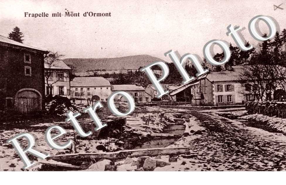 Frapelle mit Mont d'Ormont