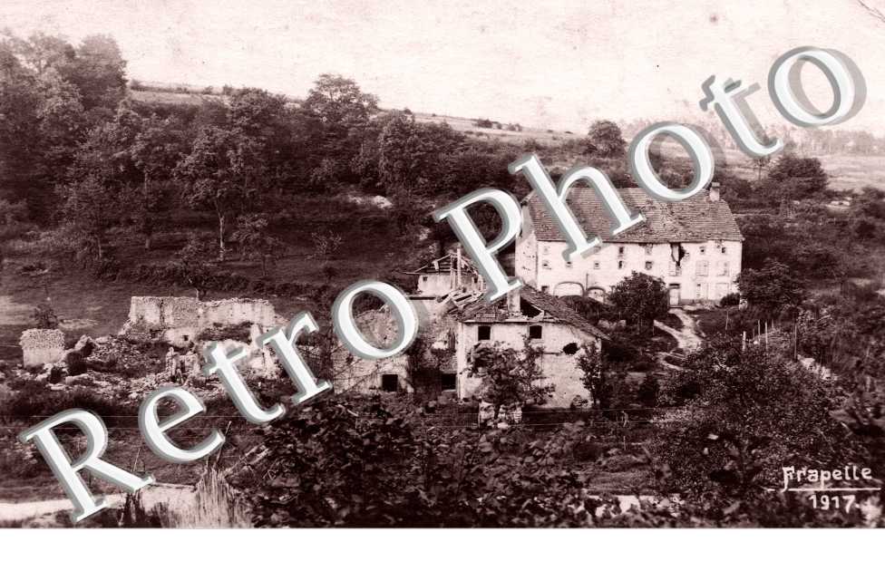 Une Partie du Village en ruines