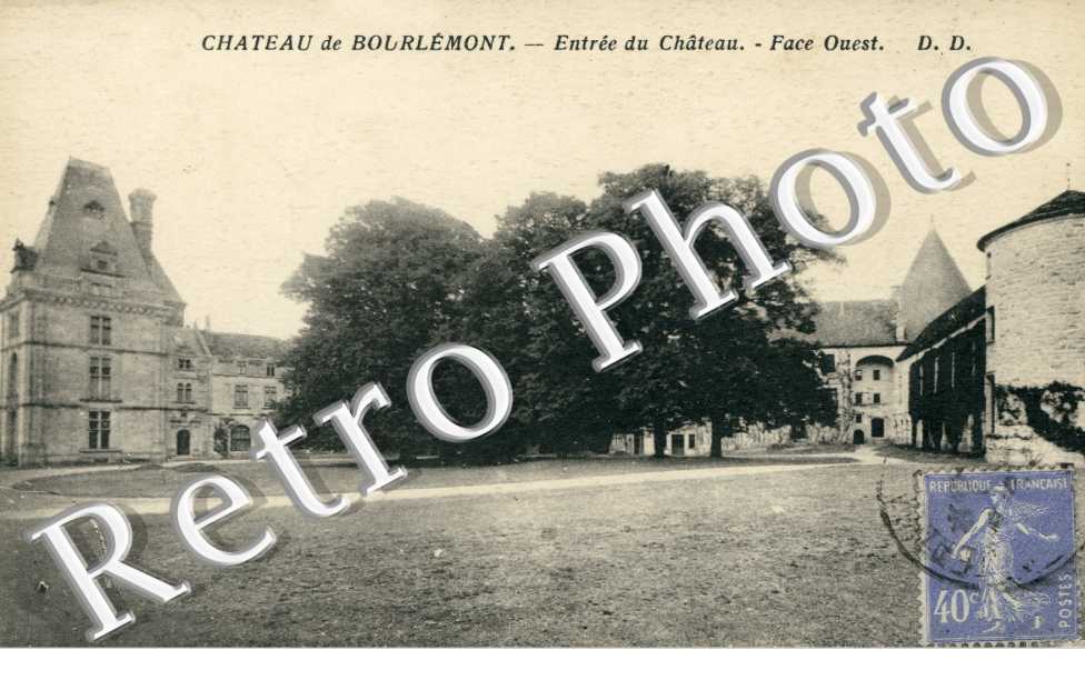 Chateau de Bourlemont - l'Entrée