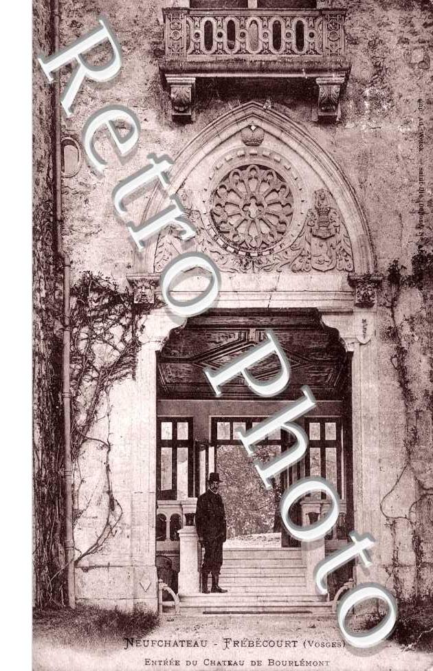 Chateau de Bourlemont - l'Entrée