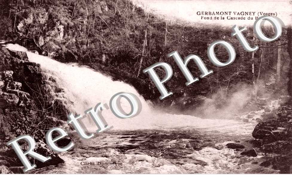 Fond de la Cascade du Bouchot