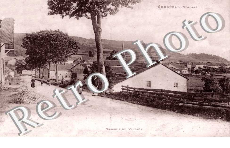 Dessous du village