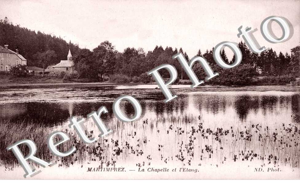 La chapelle et l'etang