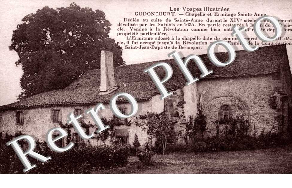 chapelle et Ermitage Sainte-Anne
