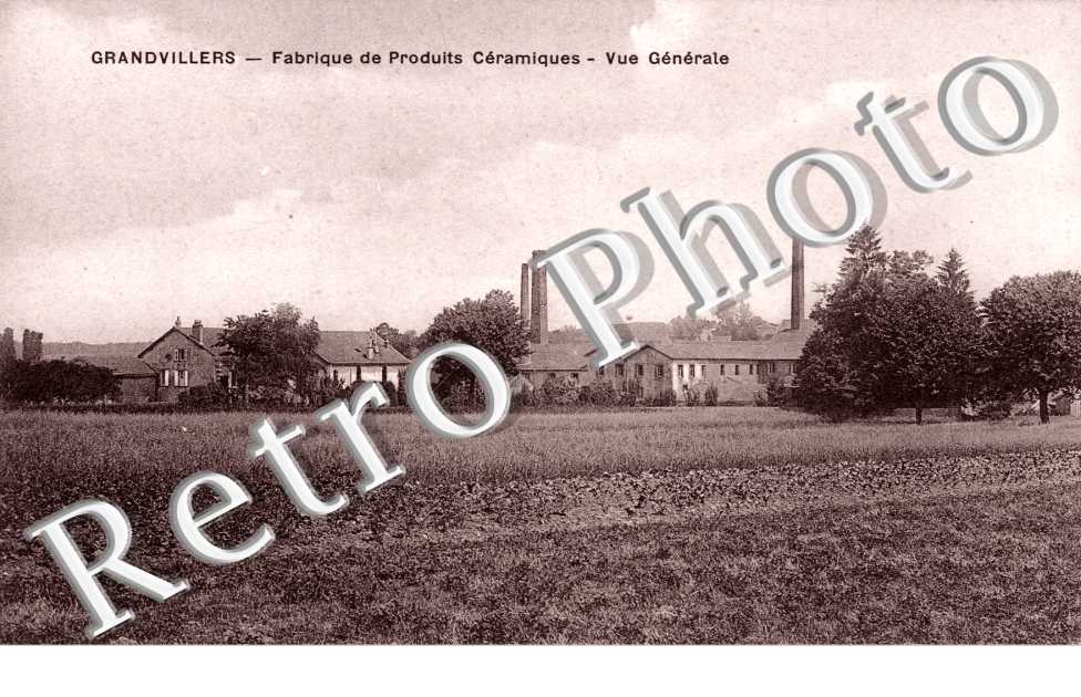 Vue generale - fabrique de produits ceramiques