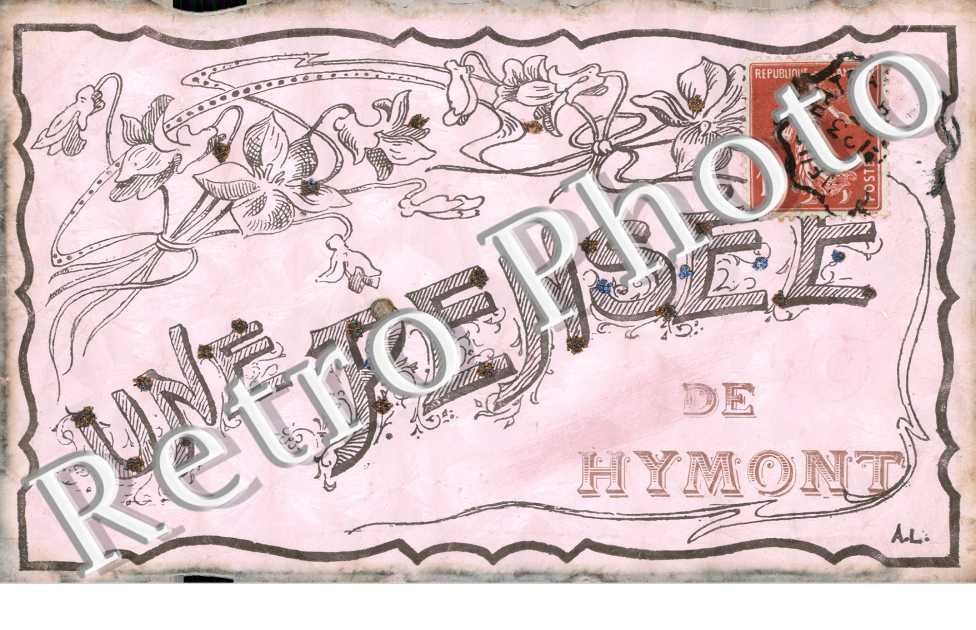CARTE SOUVENIR COLOREE