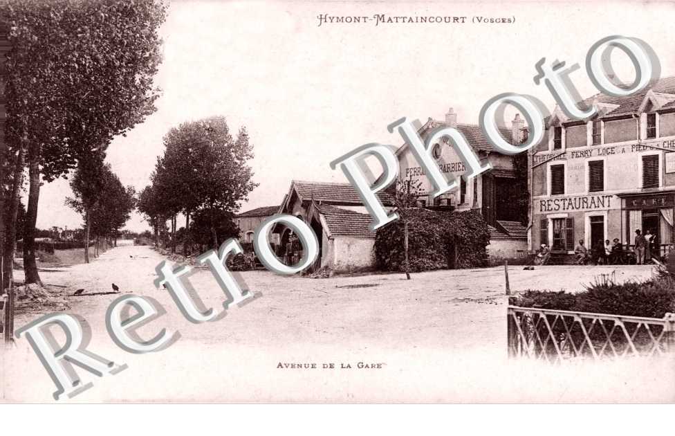 Hymont-Marraincourt  -  Avenue de la gare