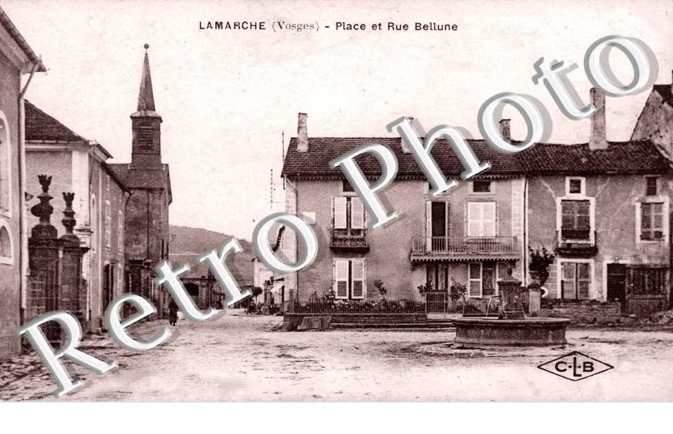 la Place et la Rue de Bellune