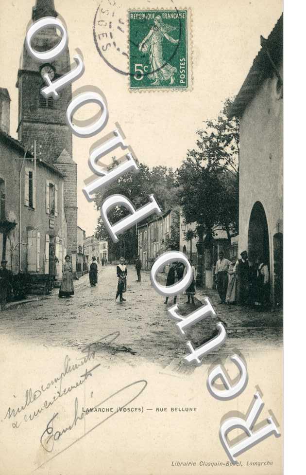 la Rue  Bellune