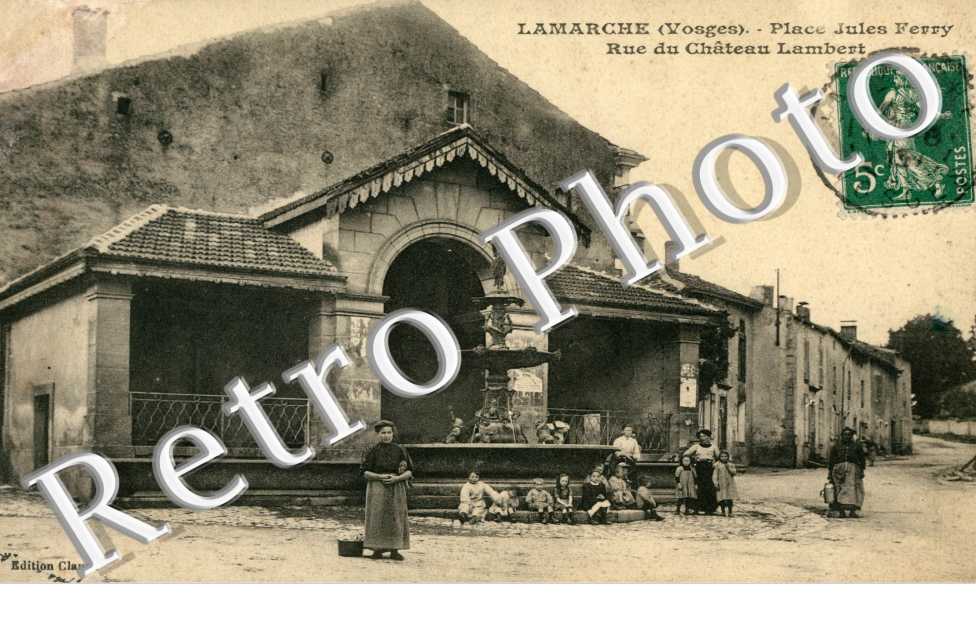 la Place Jules Ferry et la Rue du Chateau Lambert