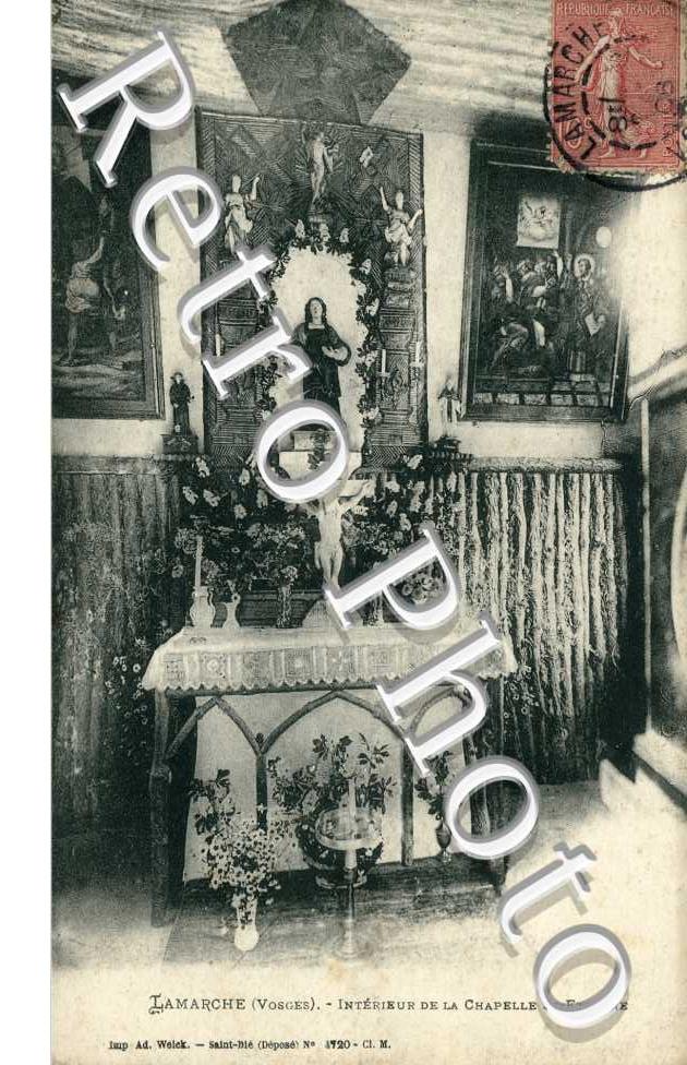 Intérieur de la Chapelle saint Etienne