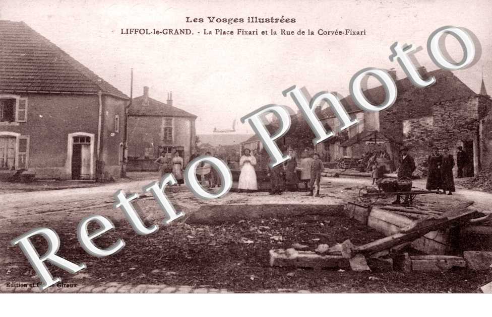 la Place Fixari et la Rue de la Corvee-Fixari