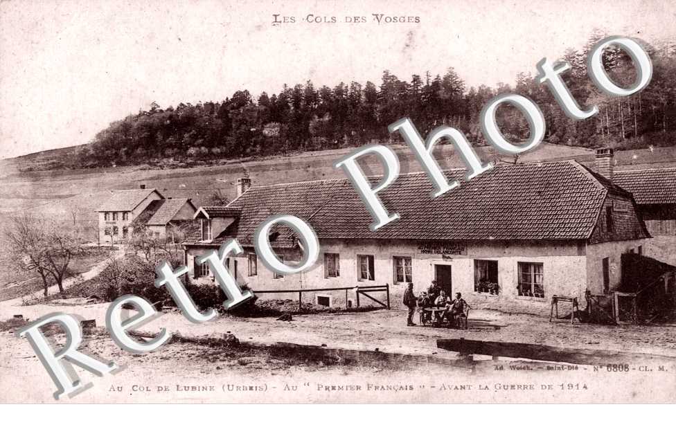 Au Col ''Au premier francais'' avant la Guerre de 1914