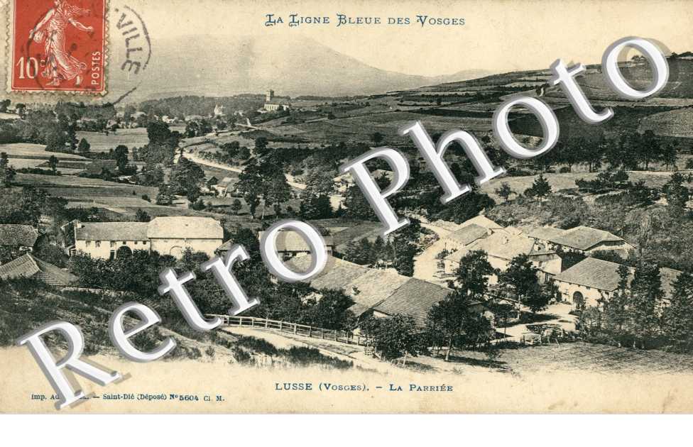 la Ligne Bleue des Vosges, la Pariee