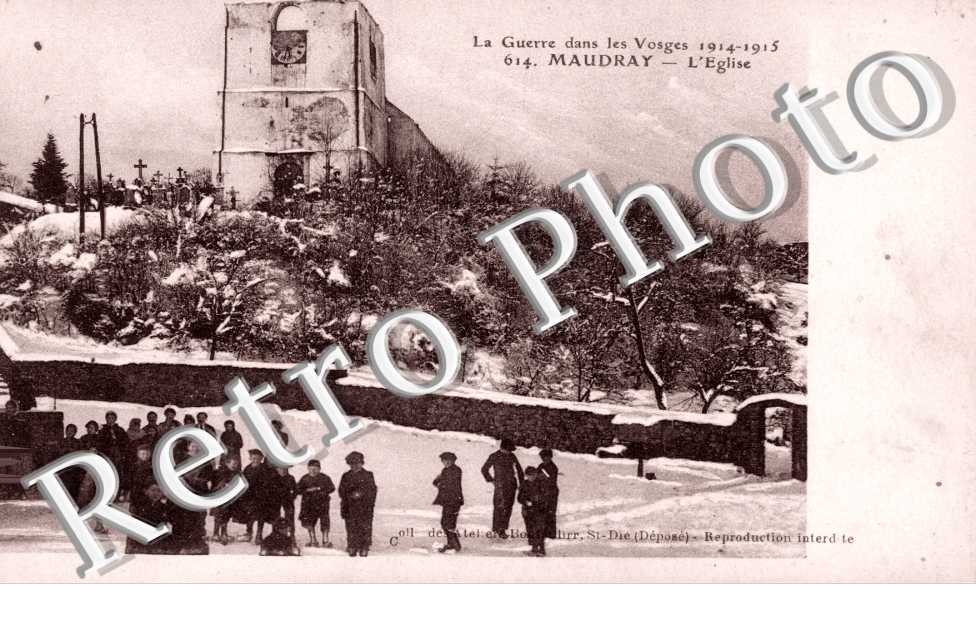l'eglise en 1915