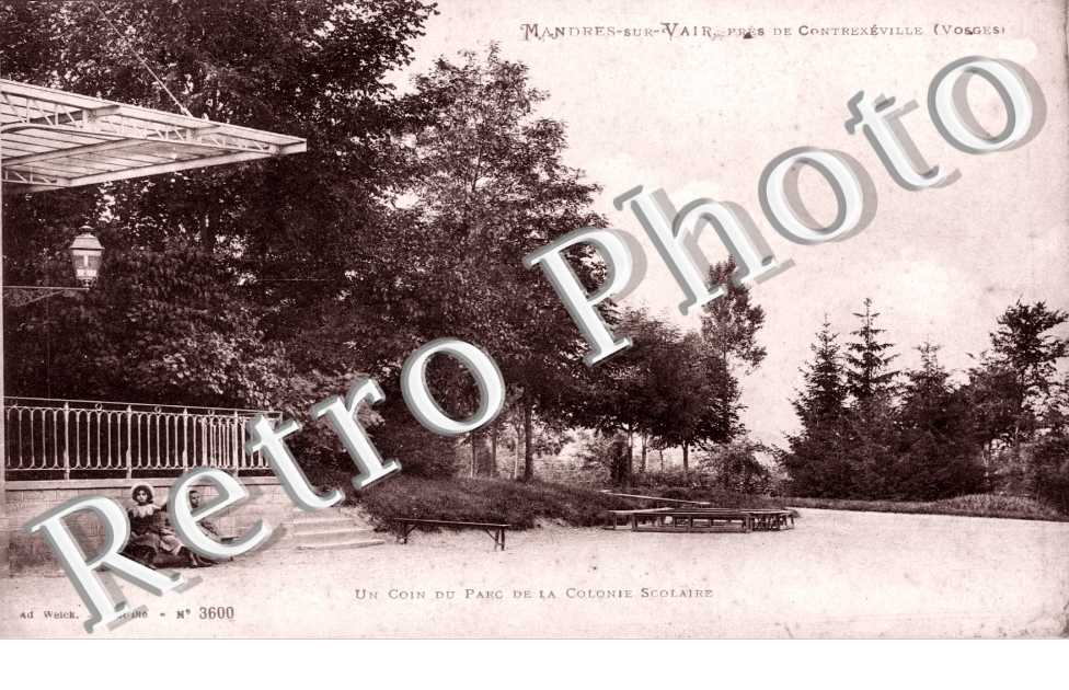 Un Coin du Parc de la Colonie Scolaire